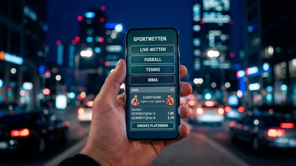 UFC Wetten per App mit mobilen Anforderungen